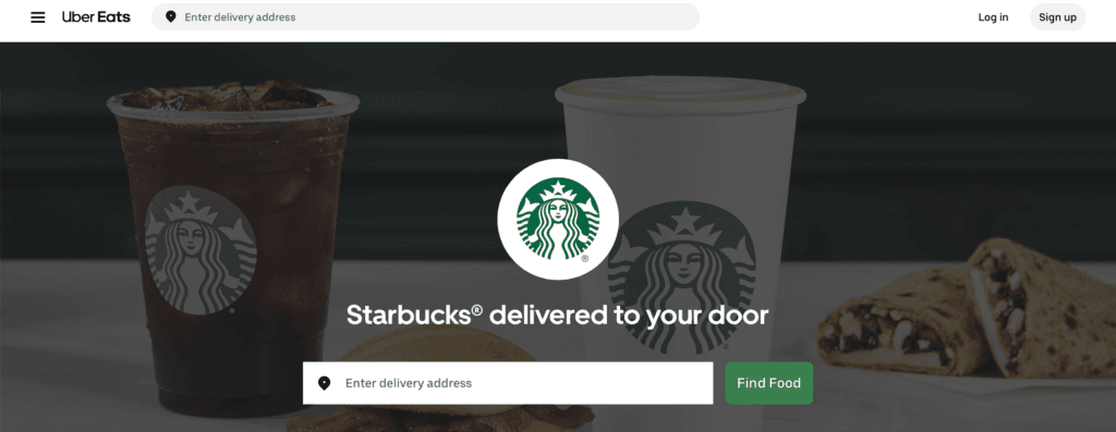 Uber Eats + Starbucks CX trends